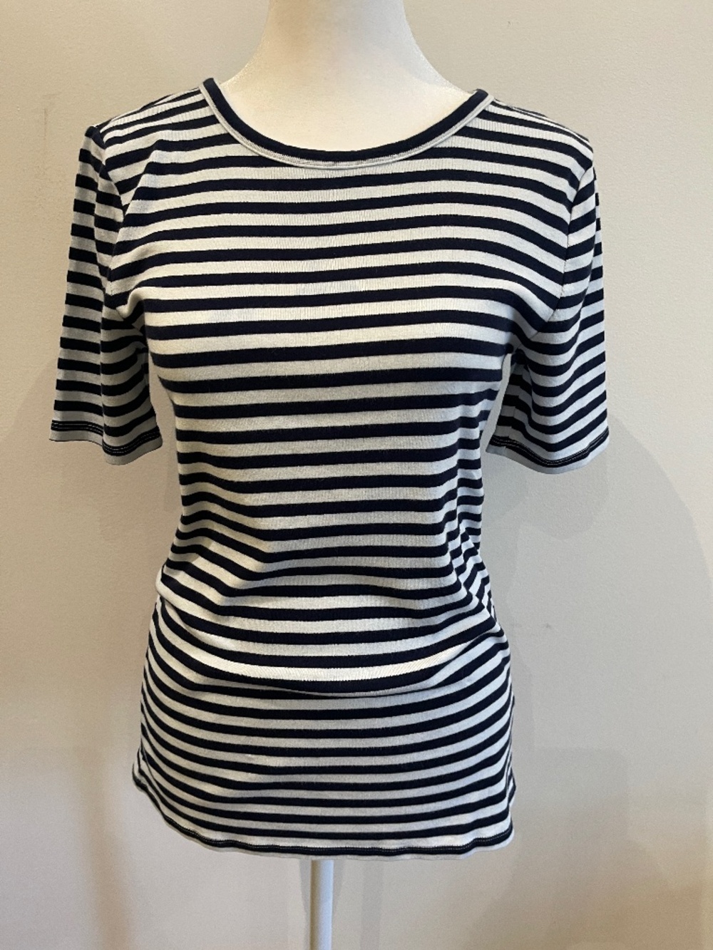 J.Crew Perfect Fit Striped Tee Size Medium